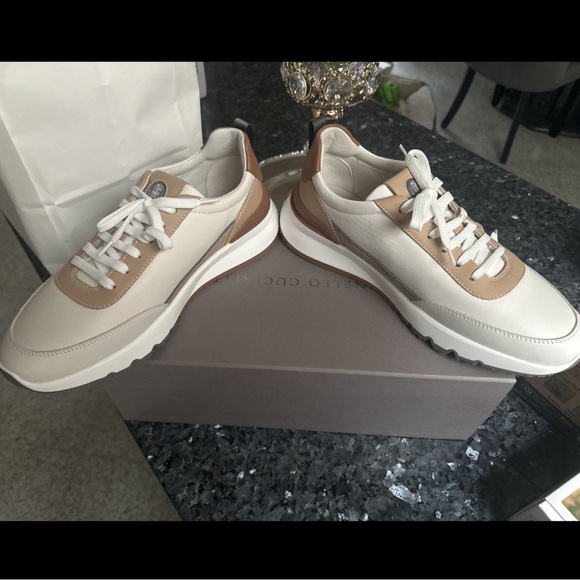 Brunello Cucinelli Mens Calfskin Runners - Picture 4 of 7